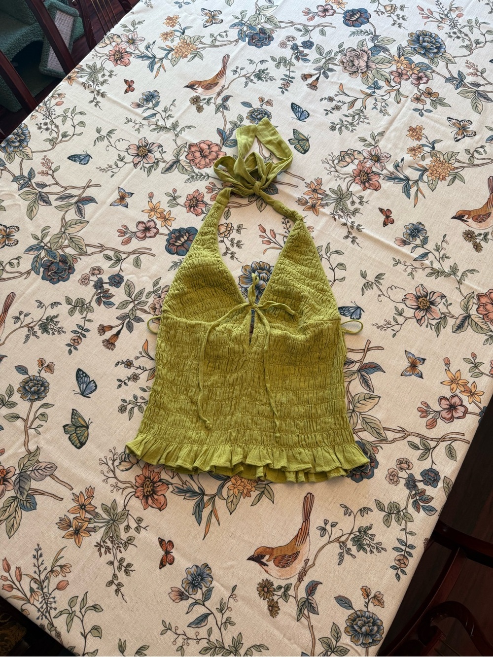 Free People Khloe Smocked Halter Top - Picture 5 of 5